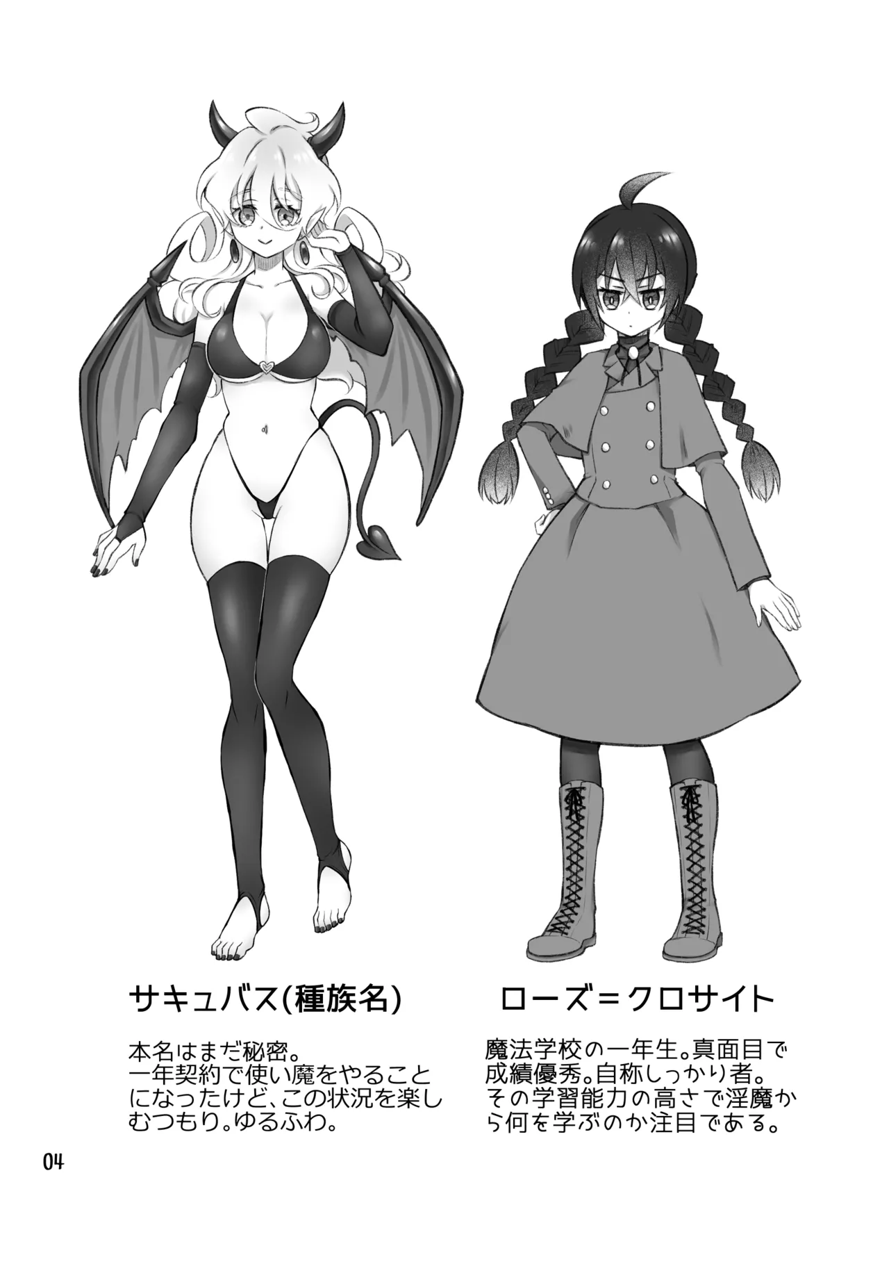 召喚魔はふたなりサキュバスでした。I - page2