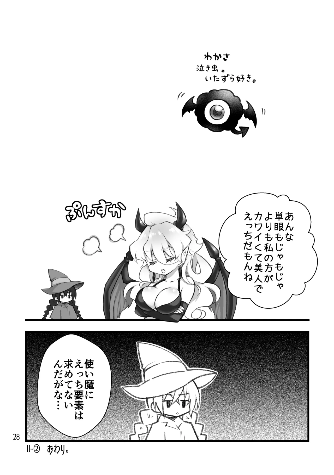 召喚魔はふたなりサキュバスでした。II - page28
