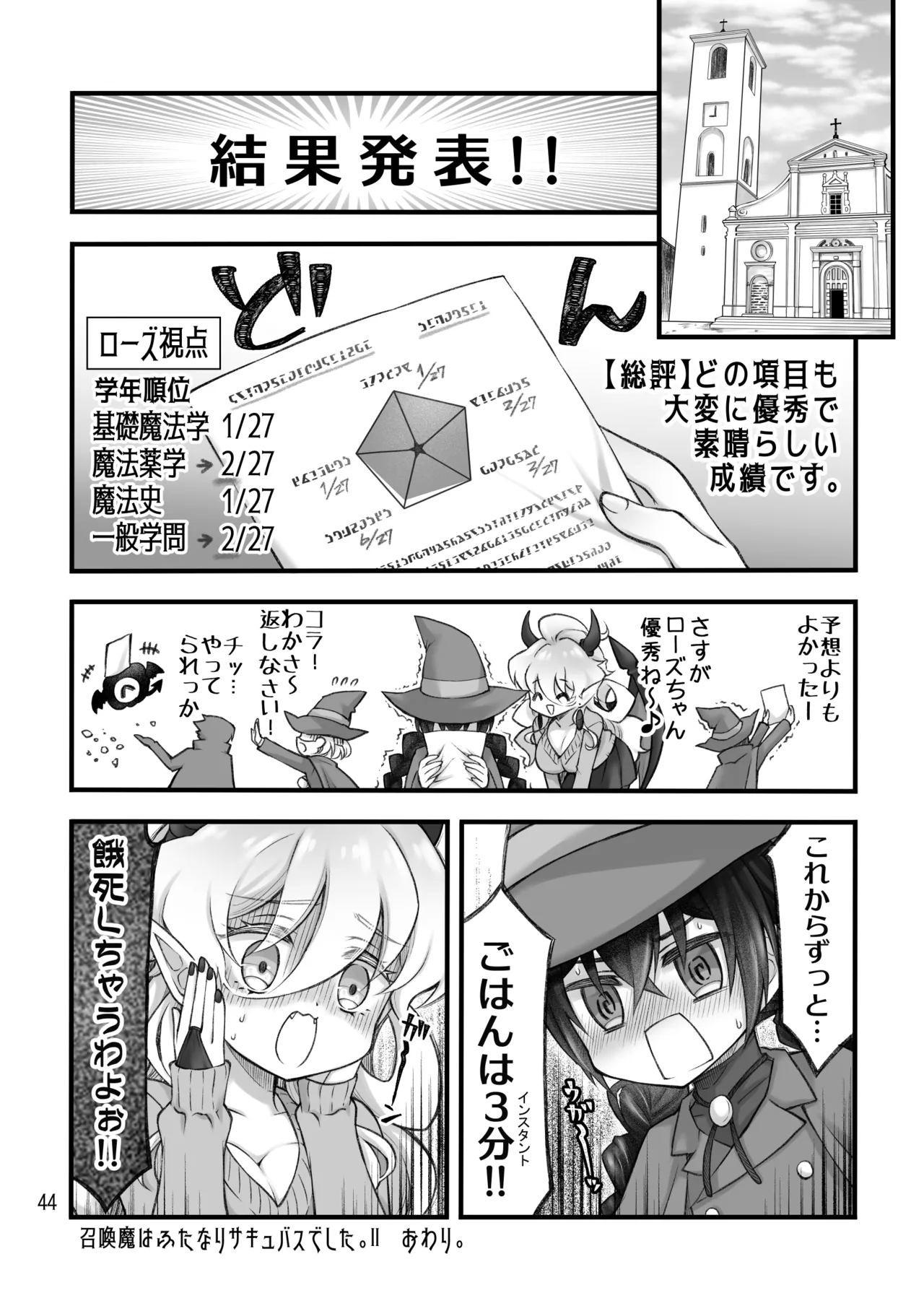 召喚魔はふたなりサキュバスでした。II - page44