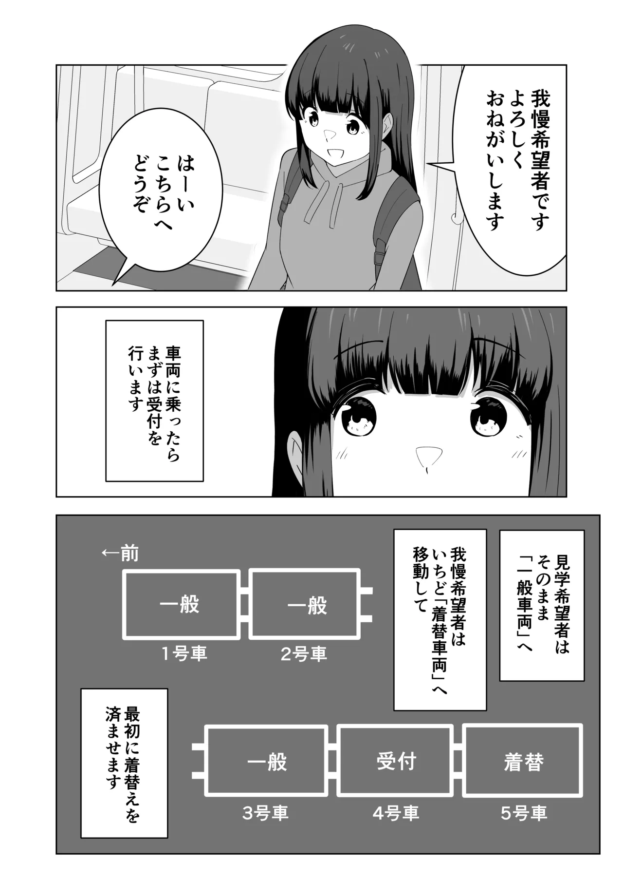 我慢列車に乗ってみた！ - page6