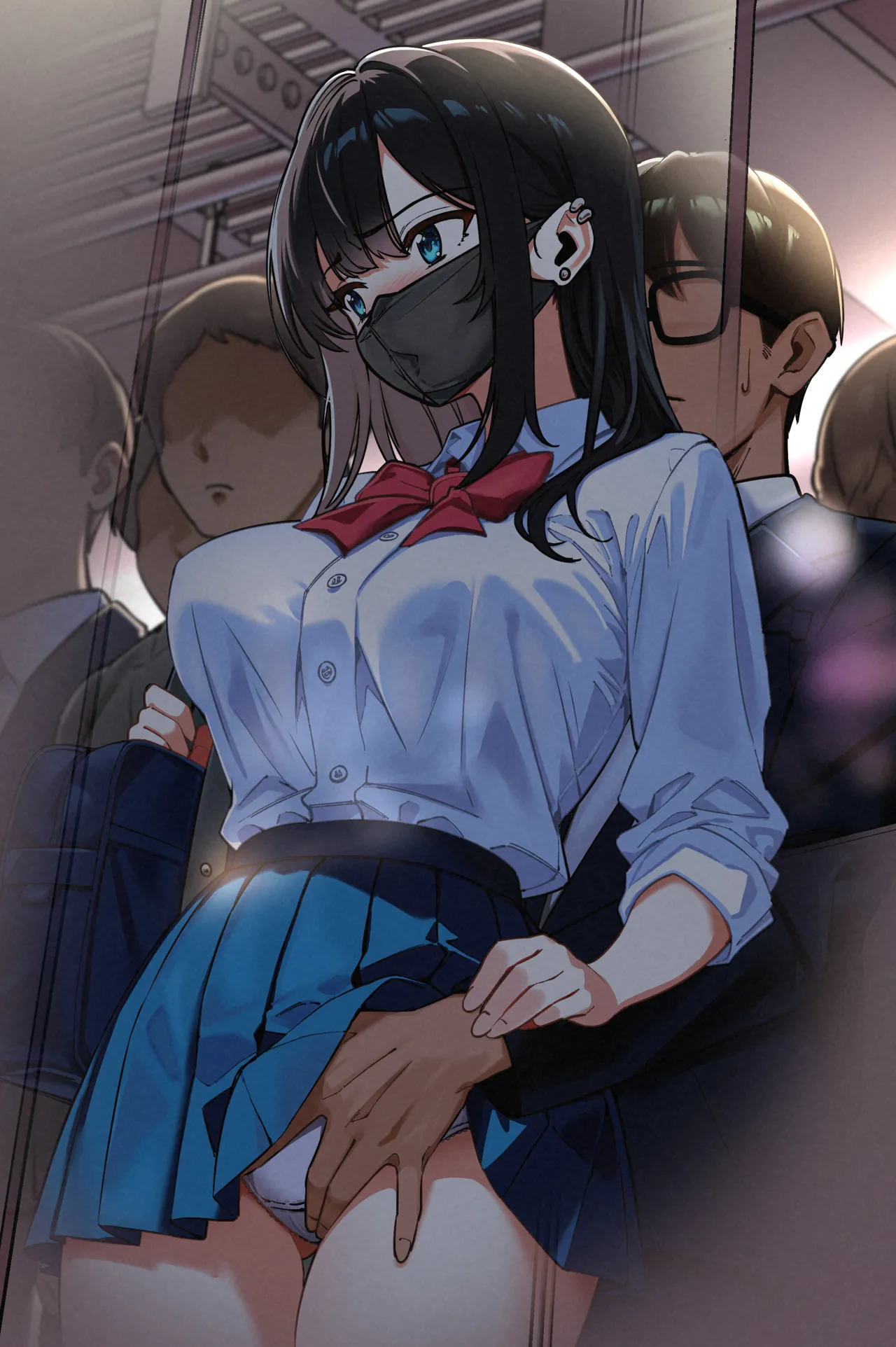 電車、女子〇生。 - page116
