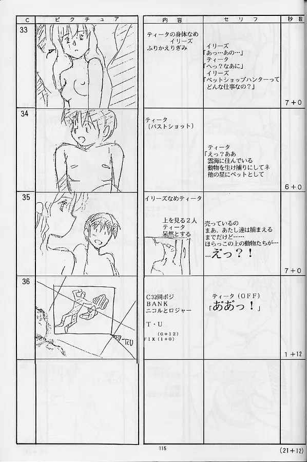 プラスチックリトル修正原画集 - page115