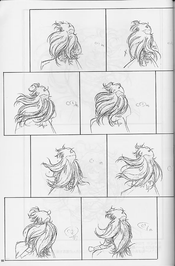 プラスチックリトル修正原画集 - page99