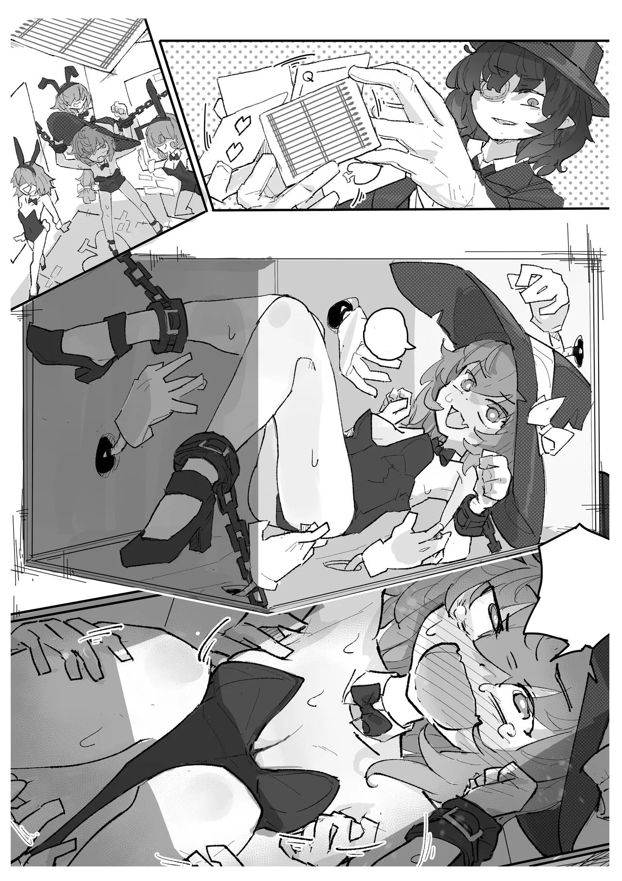 魔女とくすぐり魔術ショー - page6