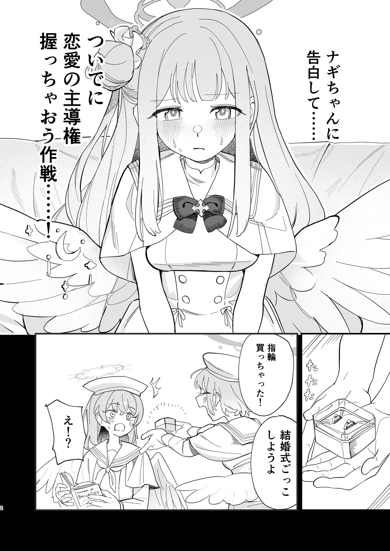 羽根の重なるふたりの距離 - page3